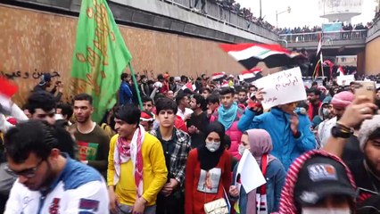 Irak'ın başkenti Bağdat'ta koronavirüs tedbirleri - BAĞDAT