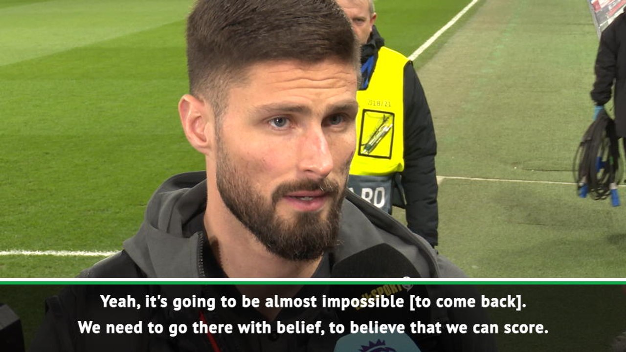We have to believe in second leg comeback at Bayern - Chelsea stars Giroud and Jorginho