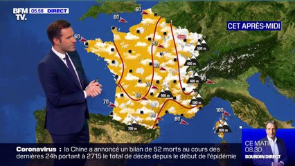 Un temps plus froid et de la neige dès 500m à l'est du pays ce mercredi