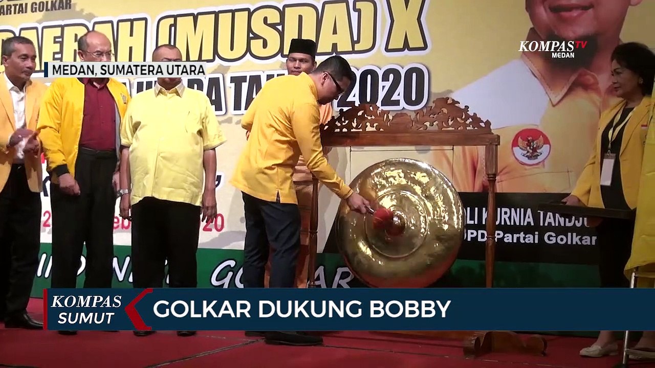 Golkar Dukung Bobby