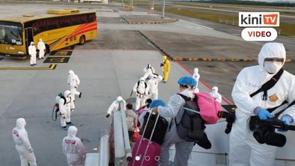 Misi kedua 66 rakyat Malaysia dari Wuhan selamat tiba di KLIA