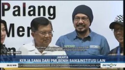 PMI dan BenihBaik.com Donasi 1 Juta Kotak Masker