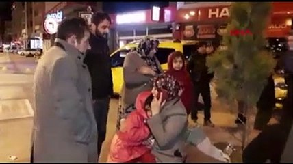 Korkutan deprem Malatya halkını sokağa döktü