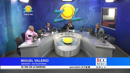 Miguel Valerio analiza  jurídicamente si Margarita Cedeño puede repetir como vicepresidenta