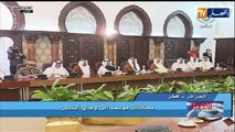 رئاسة: توافق تام بين الجزائر و قطر حول القضايا الإقليمية والدولية