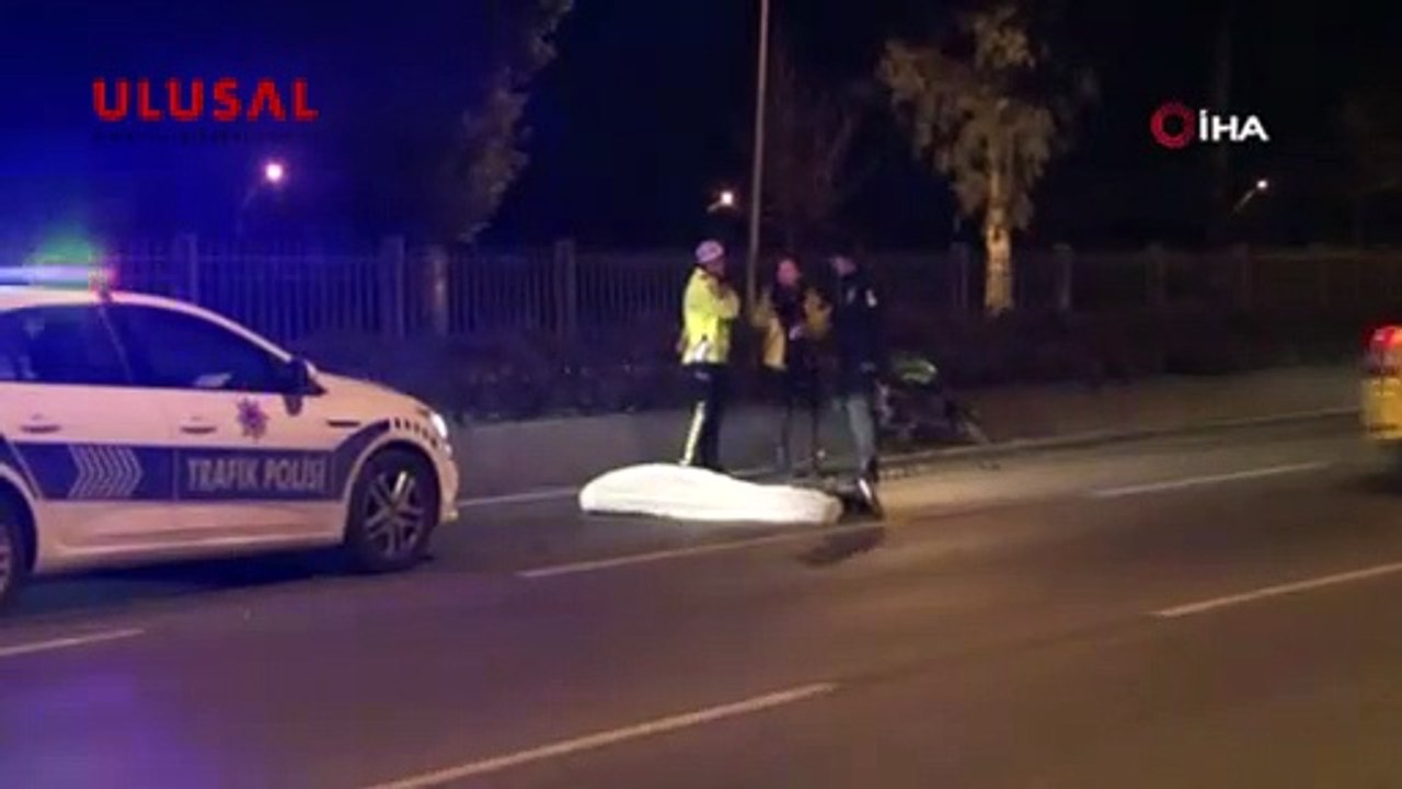 Motosikletiyle kaza yapan genç hayatını kaybetti