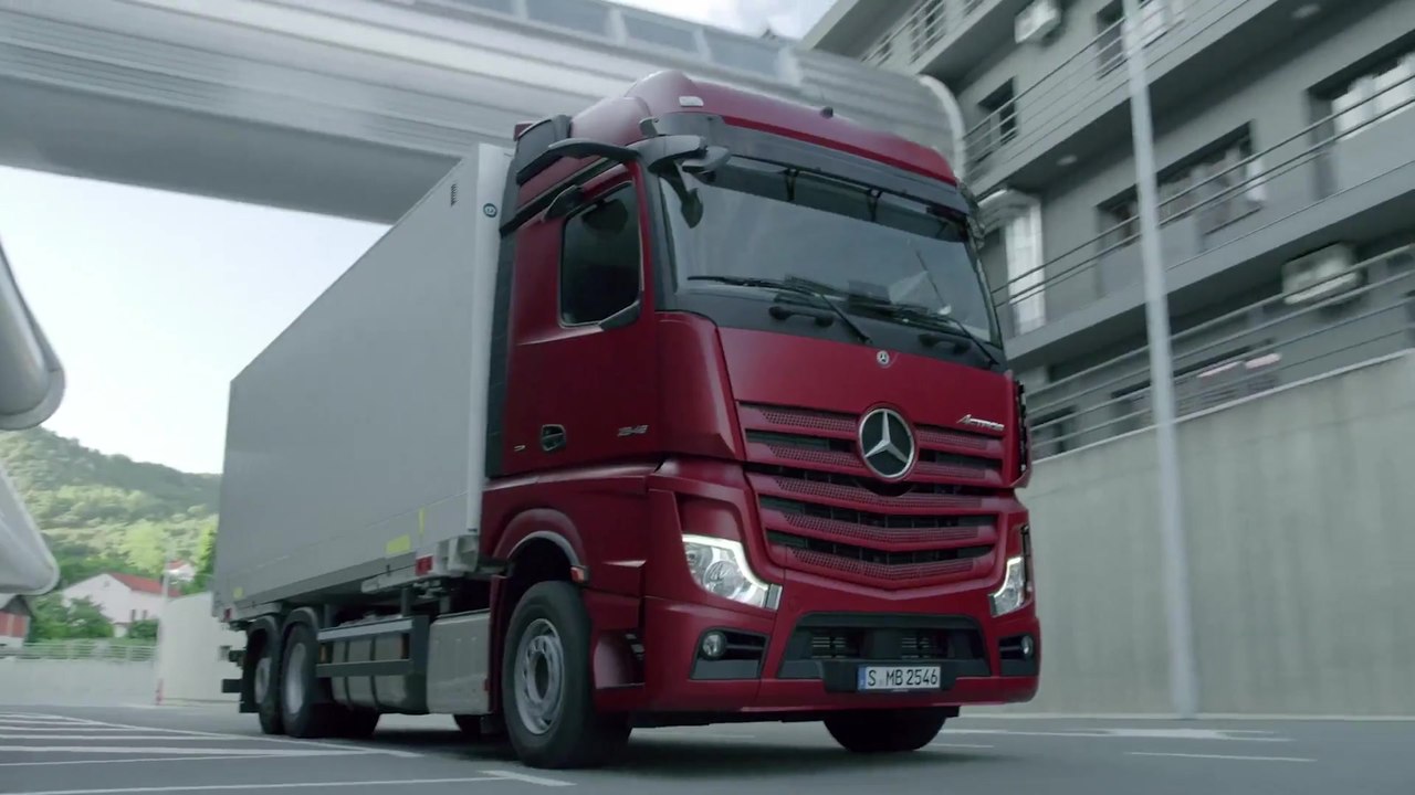 Sparsam dank Aerodynamik - Der neue Actros ist auf Effizienz getrimmt