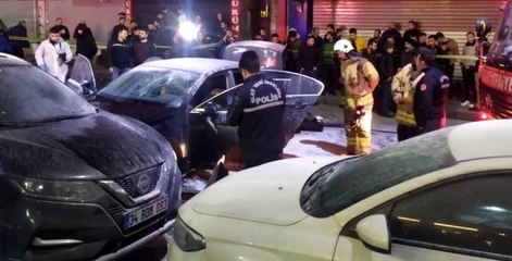 Sultangazi'de bir sürücü ortalığı savaş alanına çevirdi