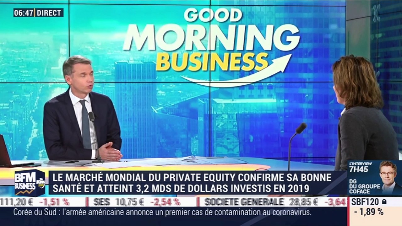 Daphné Vattier (Bain & Company) : Le marché mondial du private equity atteint 3,2 milliards de dollars investis en 2019 - 26/02