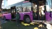 Ataşehir’de feci kaza: İstanbul A.Ş.’ye ait otobüs ile otomobil çarpıştı
