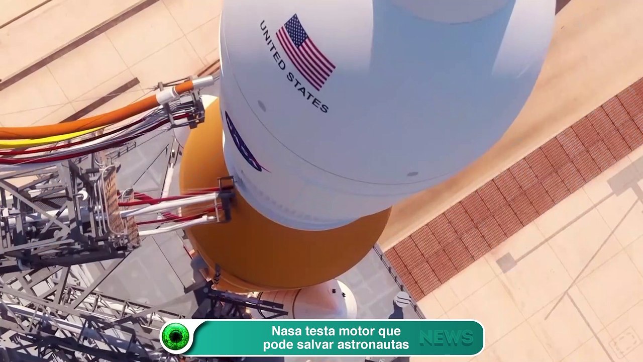 Nasa testa motor que pode salvar astronautas