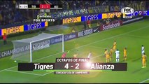 Tigres gana en octavos de final frente al Alianza