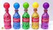 Learn Colors With Animal - Learn Colors with Coca-Cola Surprise Bottles Balls and Beads Pj Masks Surprise Toys