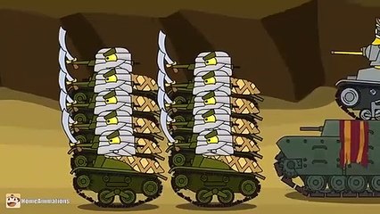 Tank Cartoons Episode 1.1 The War Daily Motion Kids Club