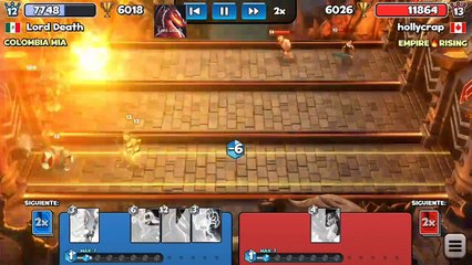 Partida del Dia VS hollycrap / "CASTLE CRUSH"