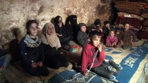 - Bombalardan kaçan Suriyeliler mağaralarda yaşam mücadelesi veriyor- Suriye'de iç savaştan önce 1,5 milyon kişinin yaşadığı İdlib'in nüfusu, rejim güçlerinin saldırıları sonucu iç göçle 4 milyona ulaştı- Yoğun bombardımanlardan kaça