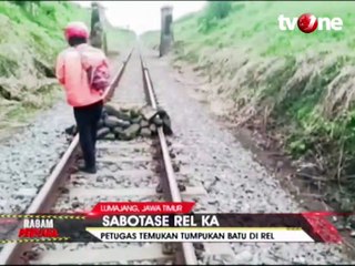Polsuska Gagalkan Aksi Sabotase Rel Kereta di Lumajang