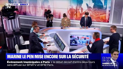 L'édito de Christophe Barbier: Marine Le Pen mise encore sur la sécurité - 26/02