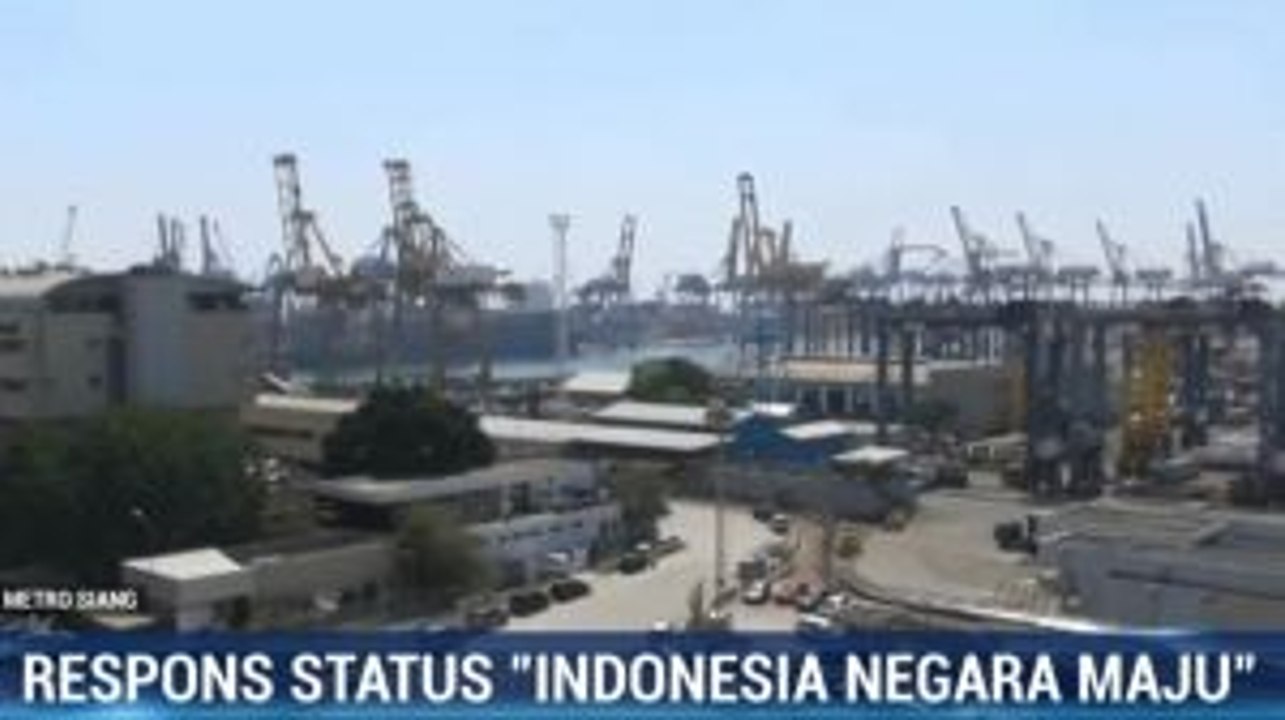 Respons Pengusaha soal Status Indonesia Keluar dari Negara Berkembang