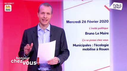 Bruno Le Maire - Public SÃÂ©nat mercredi 26 fÃÂ©vrier 2020