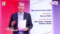 Invité : Bruno Le Maire - Bonjour chez vous ! (26/02/2020)