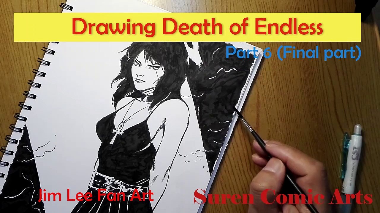 Drawing of Death of the Endless ( Part 6/6 )｜漫画絵