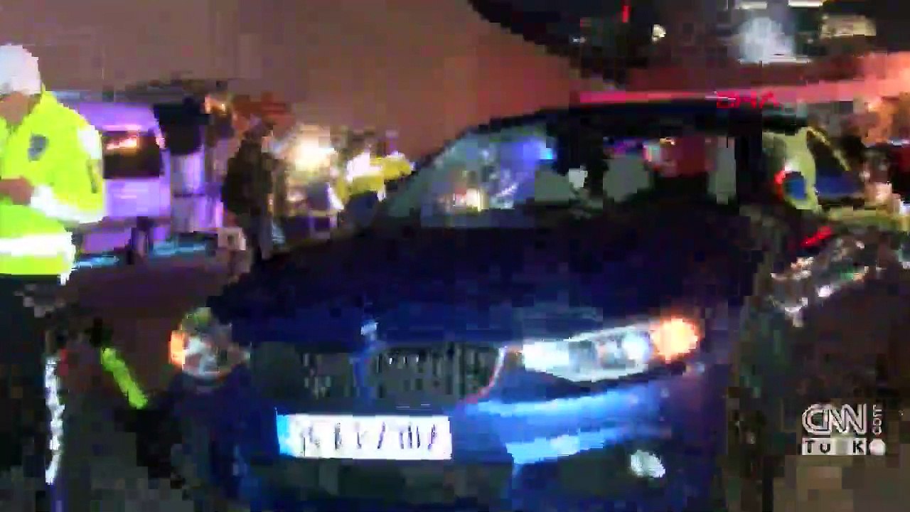 Elektrikli scootera araba çarptı!