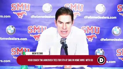 SMU Defeats Memphis 58-53