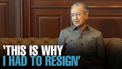 NEWS: Dr M breaks silence amid political upheaval