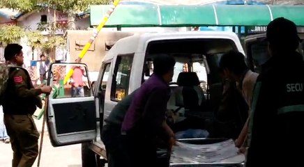 Violence injured being brought to GTB Hospital