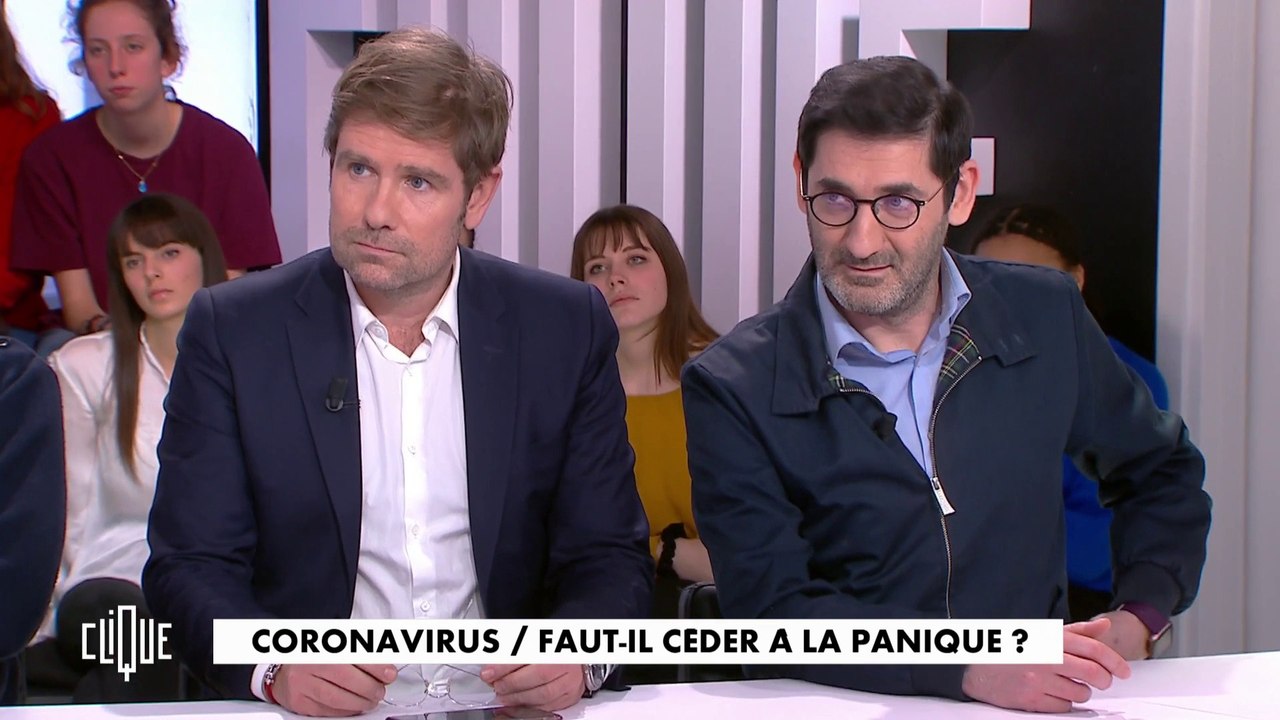 Gérald Kierzek et Tristan Mendès France : faut-il céder à la panique Coronavirus - Clique - CANAL+