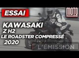 KAWASAKI Z H2 2020 - Tour de manège à moto !