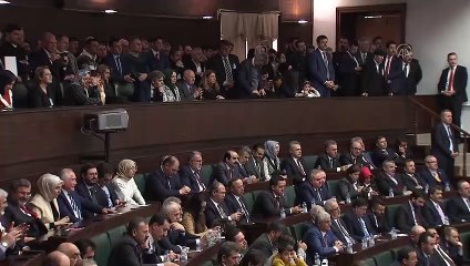 Cumhurbaşkanı Erdoğan AK Parti grup toplantısında konuştu