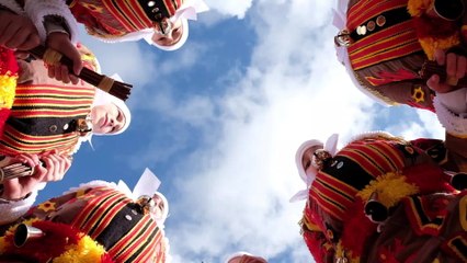 Près de 100.000 personnes ont participé aux festivités du carnaval de Binche