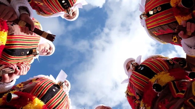 Près de 100.000 personnes ont participé aux festivités du carnaval de Binche