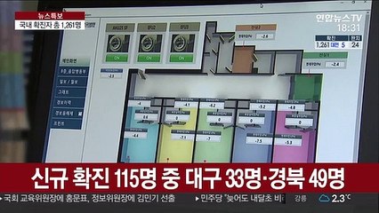 284명 늘어 총 확진자 1,261명…사망자 12명
