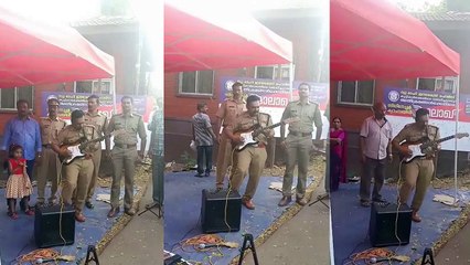 കാക്കിക്കുള്ളിലെ കലാകാരൻ  രൂപേഷ് സാറിന് ഹൃദയം നിറഞ്ഞ അഭിനന്ദനങ്ങൾ #Roopesh_Lakshman