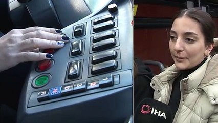 Kadın İETT Şoförleri İstanbul Trafiğinde