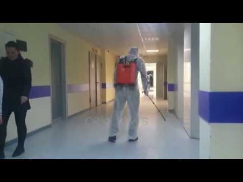 Ora News - Koronavirusi, nis dezinfektimi i ambienteve të spitalit rajonal të Shkodrës