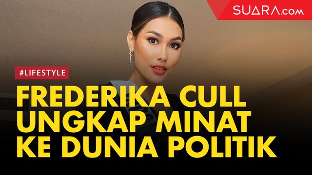 Mantan Puteri Indonesia 2019, Frederika Alexis Cull Ungkap Minat ke Dunia Politik