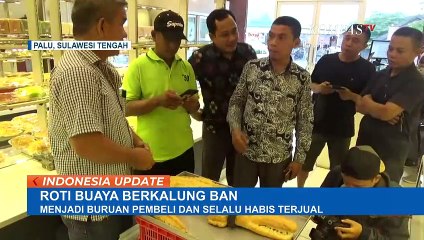 Lagi Viral! Toko Roti Jual Buaya Berkalung Ban, Jadi Buruan Warga