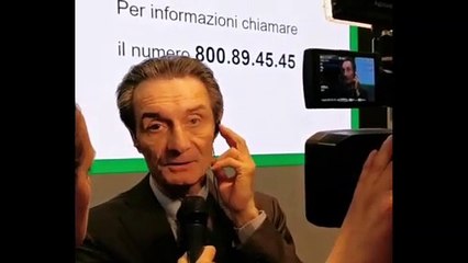 Fontana - Al personale sanitario va reso il merito dell'assoluto impegno (26.02.20)