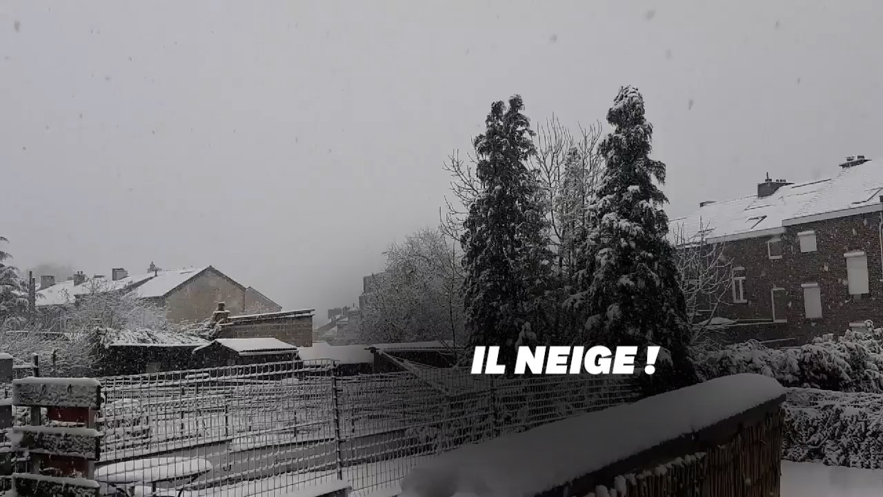 La neige est arrivée en France