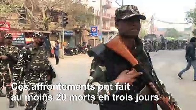 Inde: violences entre hindous et musulmans à Delhi, au moins 20 morts