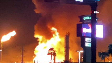 - ABD’de petrol rafinerisinde yangın