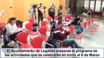 El Ayuntamiento de Leganés presenta el programa de actos para el 8 de Marzo