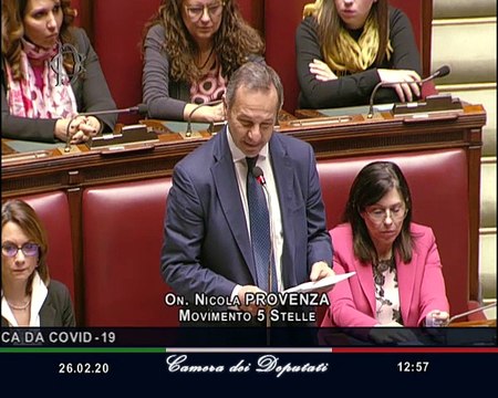Provenza - Intervento su discussione generale Dl Coronavirus (26.02.20)