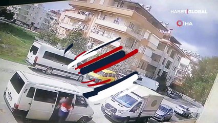 Uçarak yakaladı! Neye uğradığını bile anlayamadı
