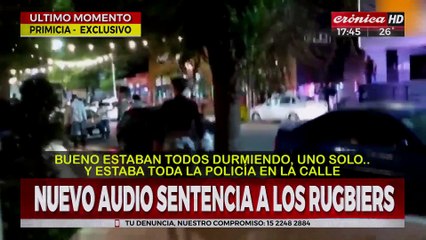 El audio de un amigo de los rugbiers, horas después del crimen: "Mataron a una persona, ¿me estás jodiendo?"