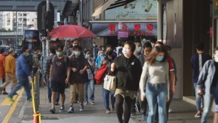 Menos protestas en Hong Kong, más aversión hacia el Gobierno por el COVID-19